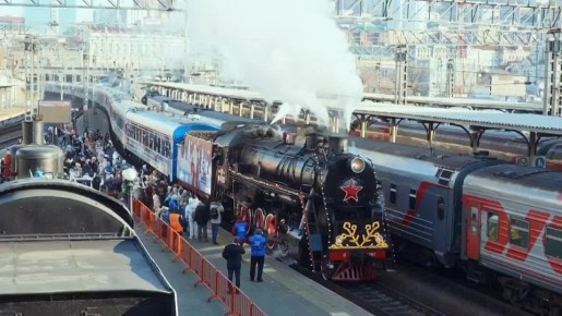 Поезд Деда Мороза отправился в пятое путешествие по стране