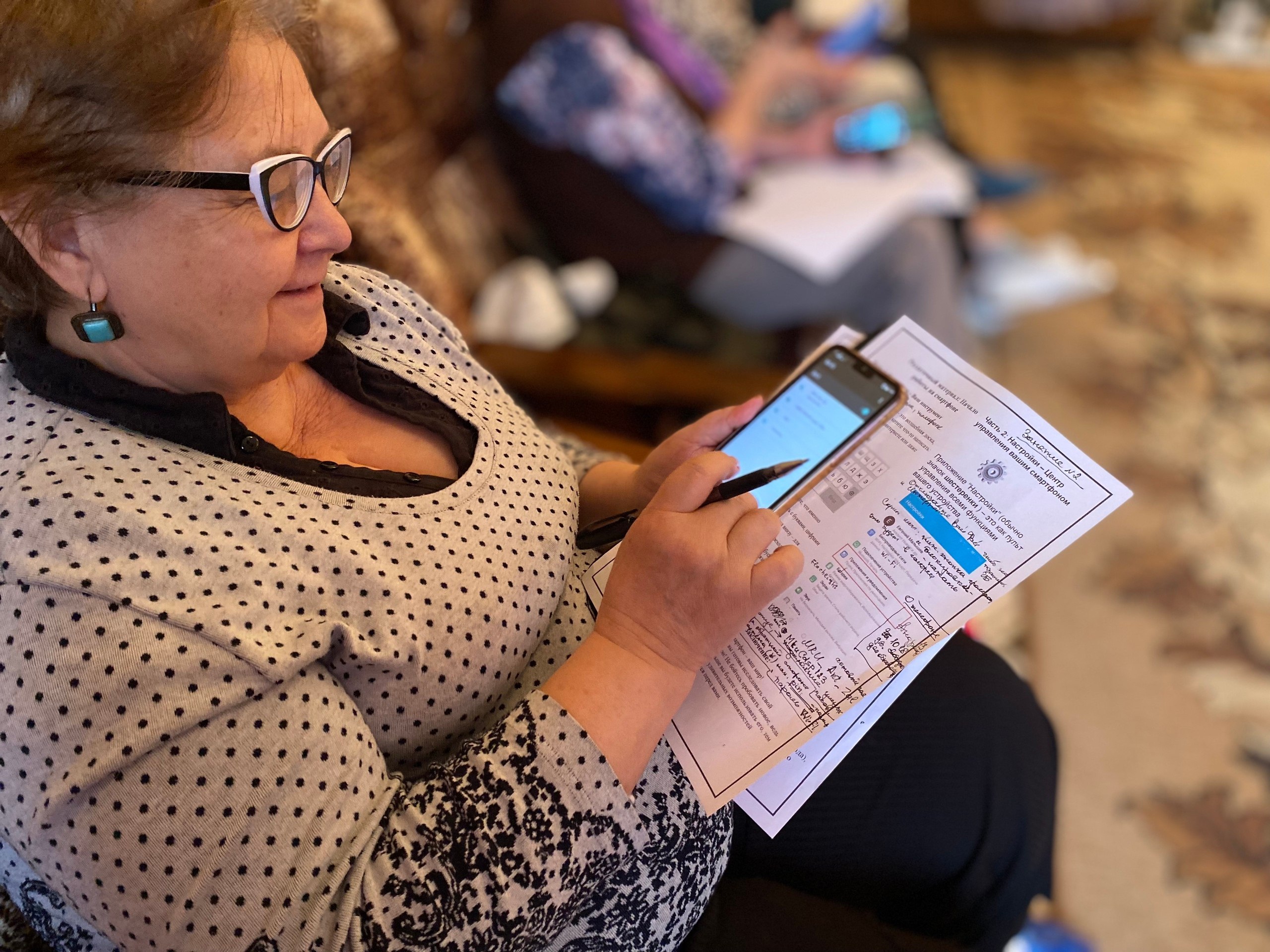 Тамбовчане в возрасте 65+ продолжают осваивать современные технологии