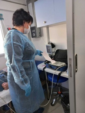 Врачи Сосновской ЦРБ в рамках выездной диспансеризации осмотрели 25 человек