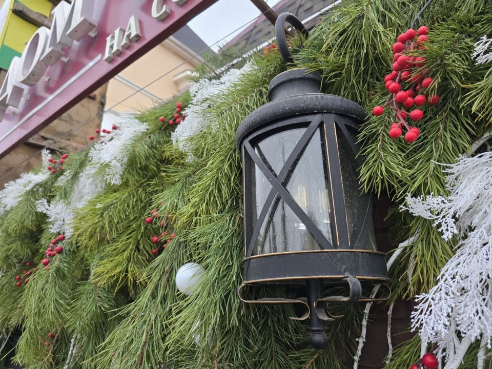 Тамбов продолжает преображаться к Новому году