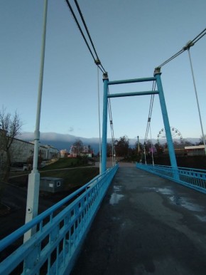 Утренний Тамбов сегодня как будто в горах