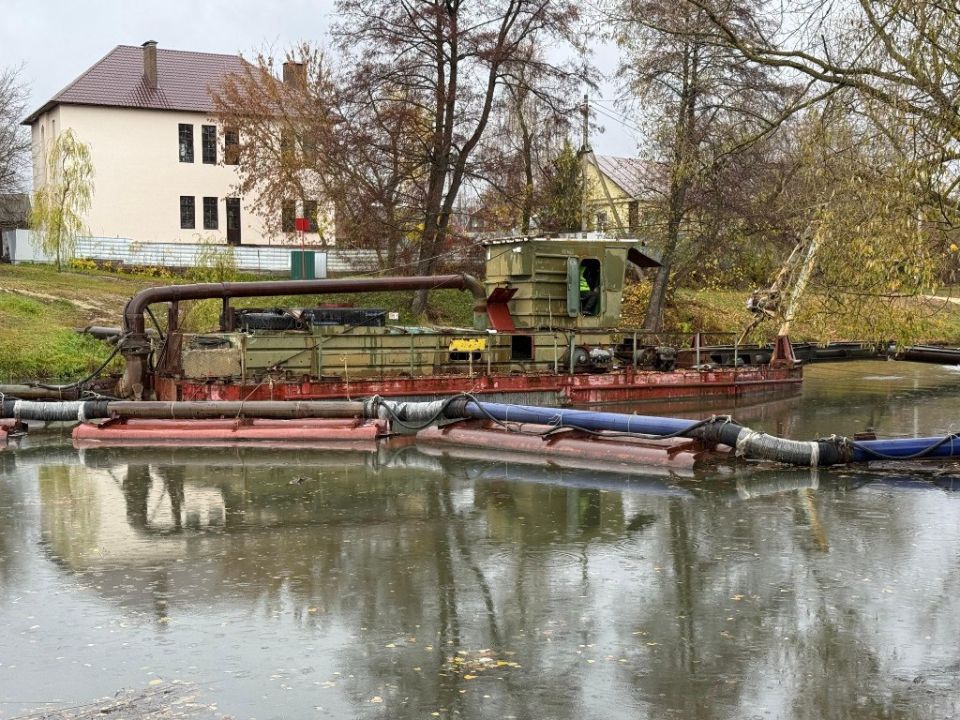 В Тамбове расчищать русло Цны будут до ледостава