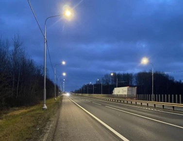 На автодороге Р-22 «Каспий» в Тамбовской области установили около тысячи светодиодных фонарей