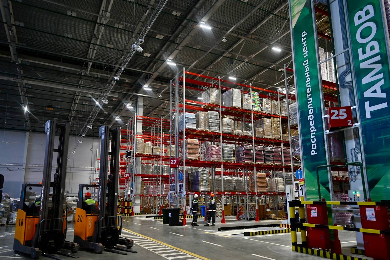 Евгений Первышов: Открыли распределительный центр X5 Group в индустриальном парке "Котовск" Евгений Первышов: Открыли распределительный центр X5 Group в индустриальном парке "Котовск"