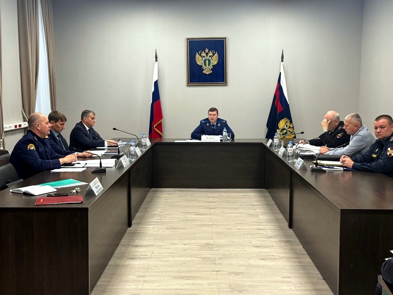 Под председательством прокурора Тамбовской области Андрея Кулагина проведено координационное совещание, на котором обсуждены результаты анализа состояния ведомственного процессуального контроля правоохранительных органов и...