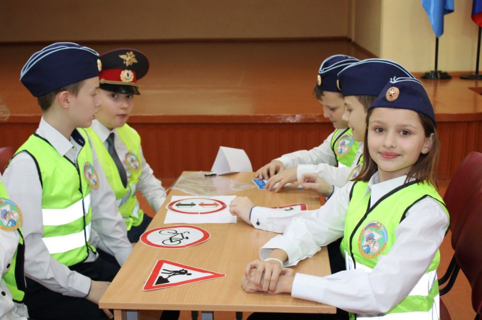 Школьники Тамбова продемонстрировали знания правил дорожного движения