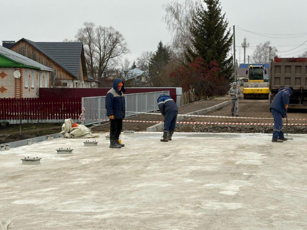 Ремонт моста через реку Пичаевка завершён на 70%