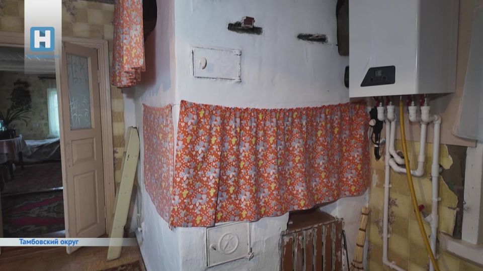 Газ пришел в дома поселка Тихий Угол Тамбовской области