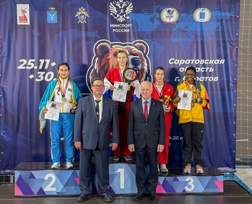 Спортсменка из Тамбова Екатерина Хрунина стала чемпионкой мира по универсальному бою