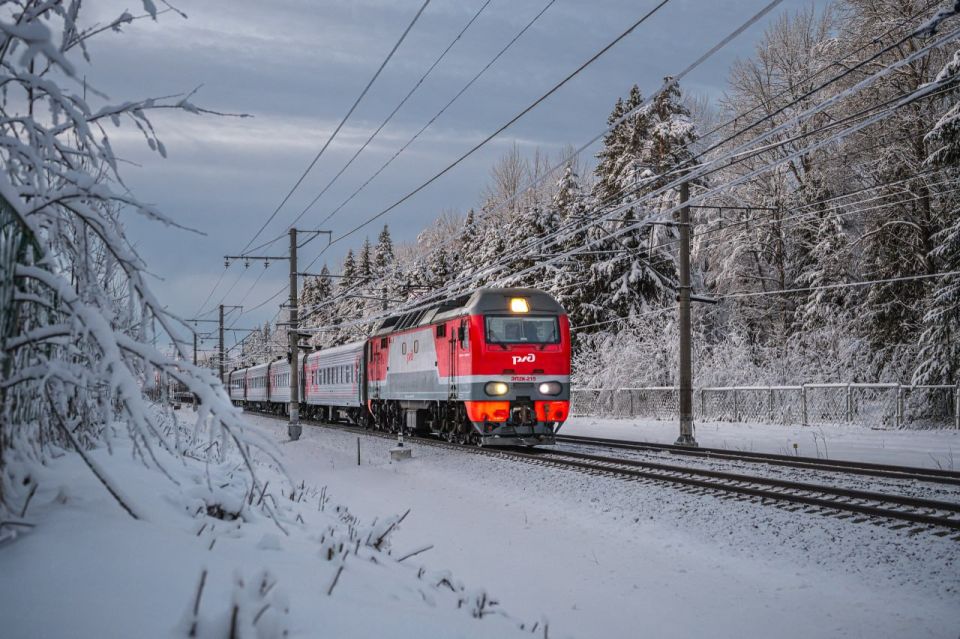 Туристский поезд «Мороз-экспресс» отправится в путь (0+)
