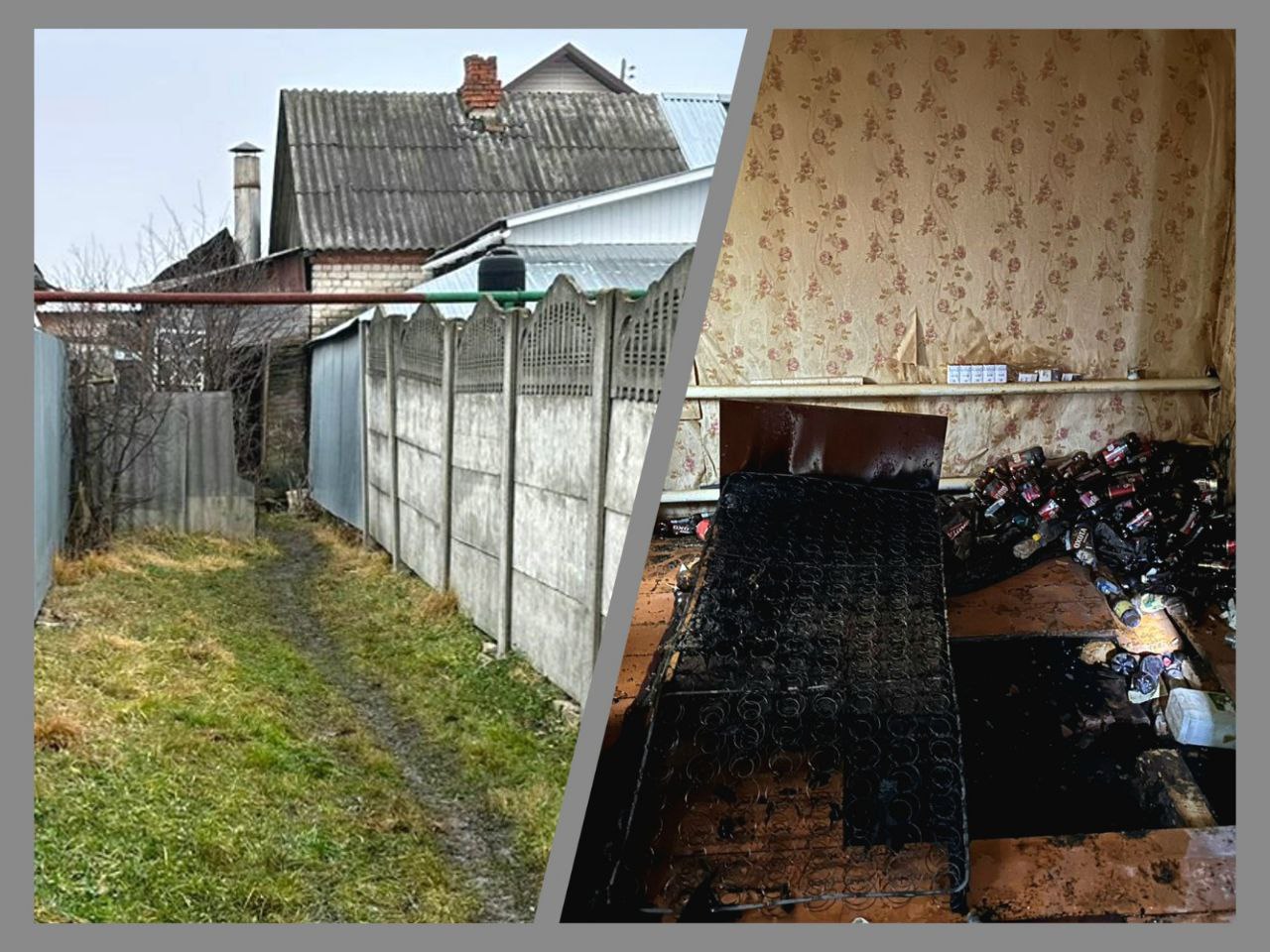 В Тамбовском округе в пожаре погиб пенсионер