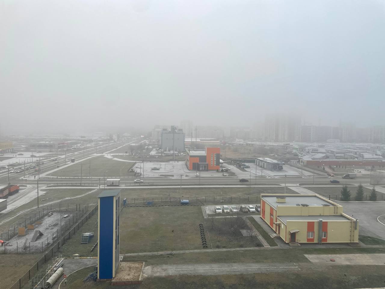 Тамбов в тумане