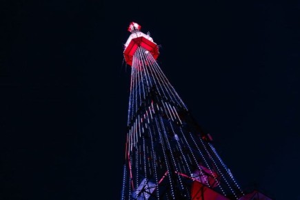 На телебашне в Тамбове включат праздничную подсветку в честь Дня Героев Отечества