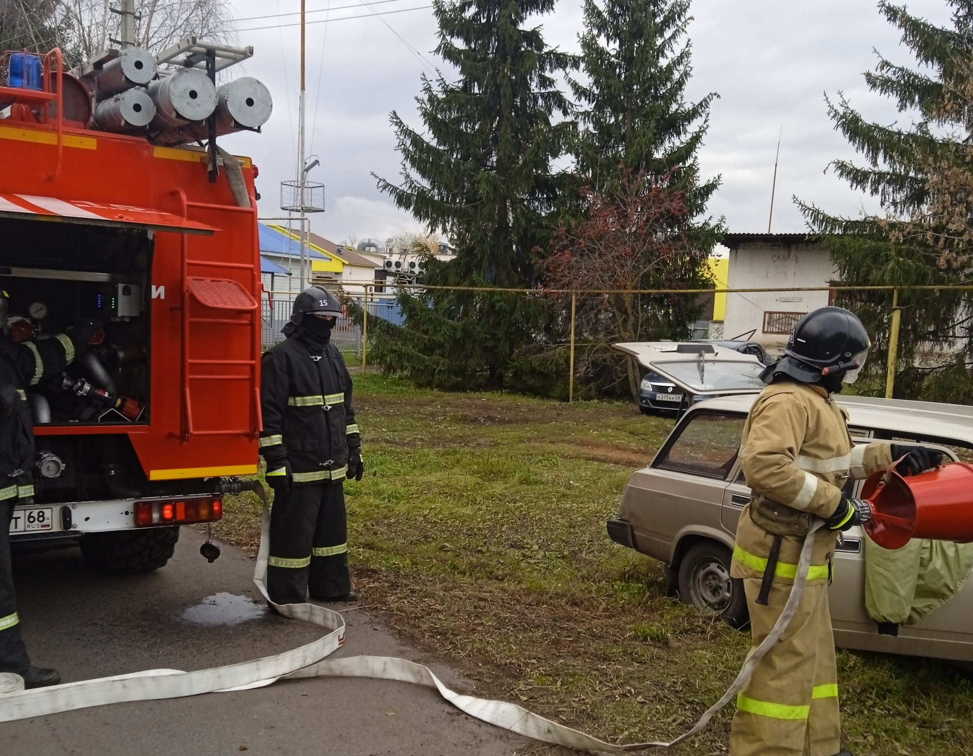 Последствия условного ДТП успешно ликвидированы Последствия условного ДТП успешно ликвидированы
