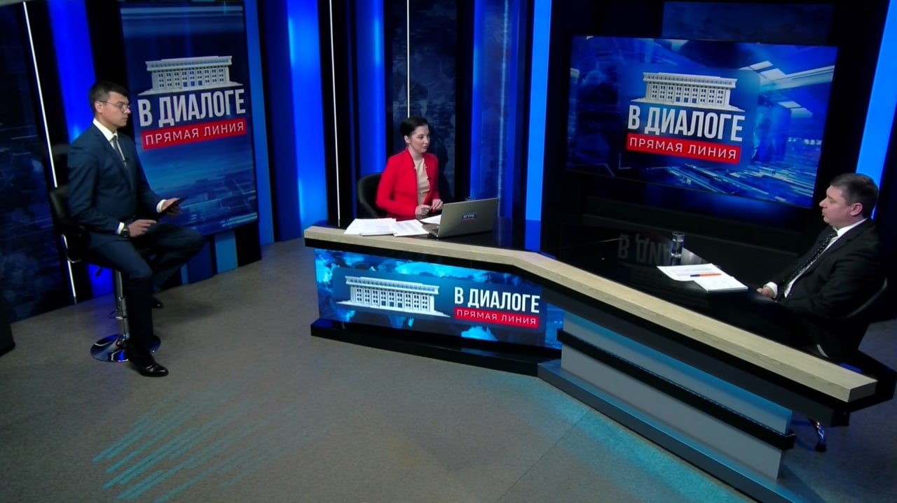 «Прямая линия» с главой Тамбовской области Евгением Первышовым подошла к концу