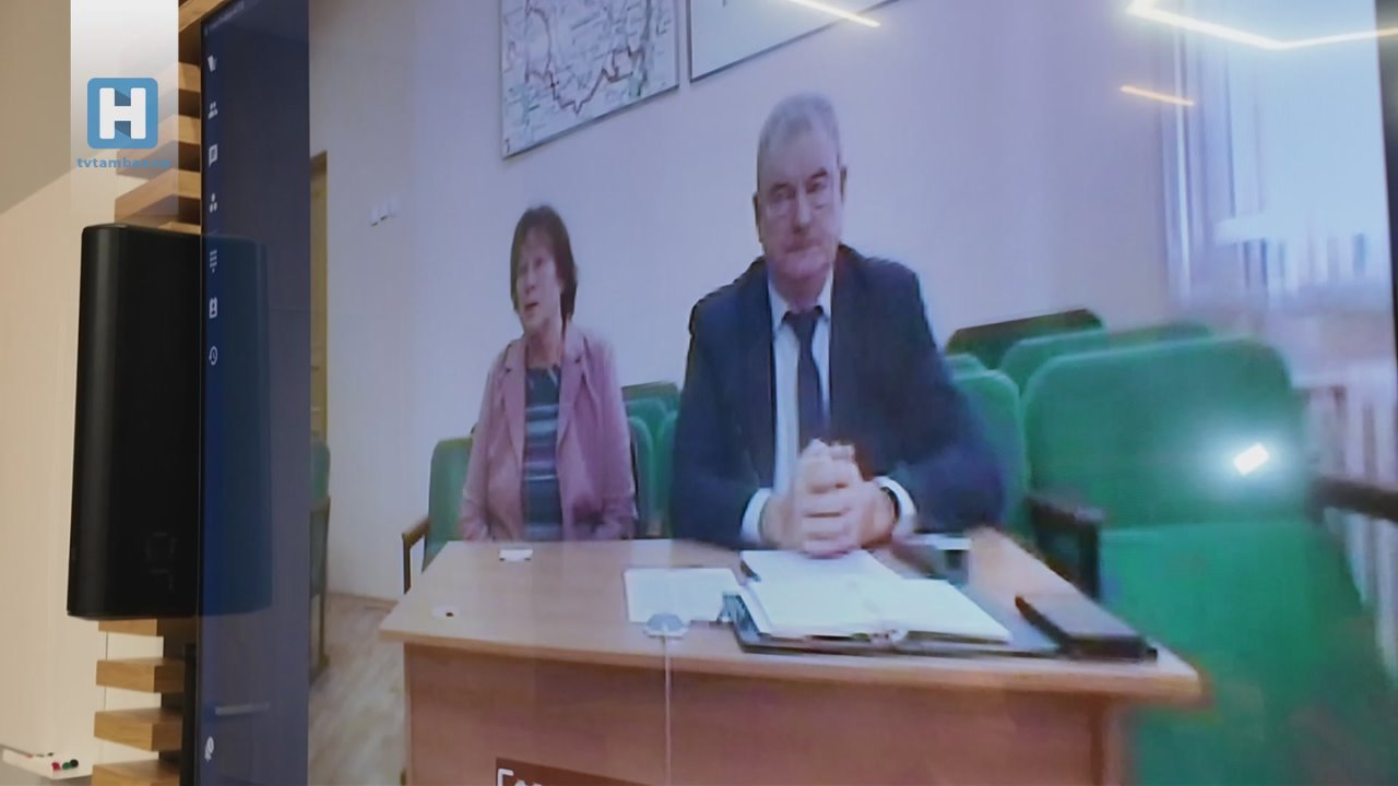 Глава Тамбовской области Евгений Первышов впервые провёл личный приём в дистанционном формате