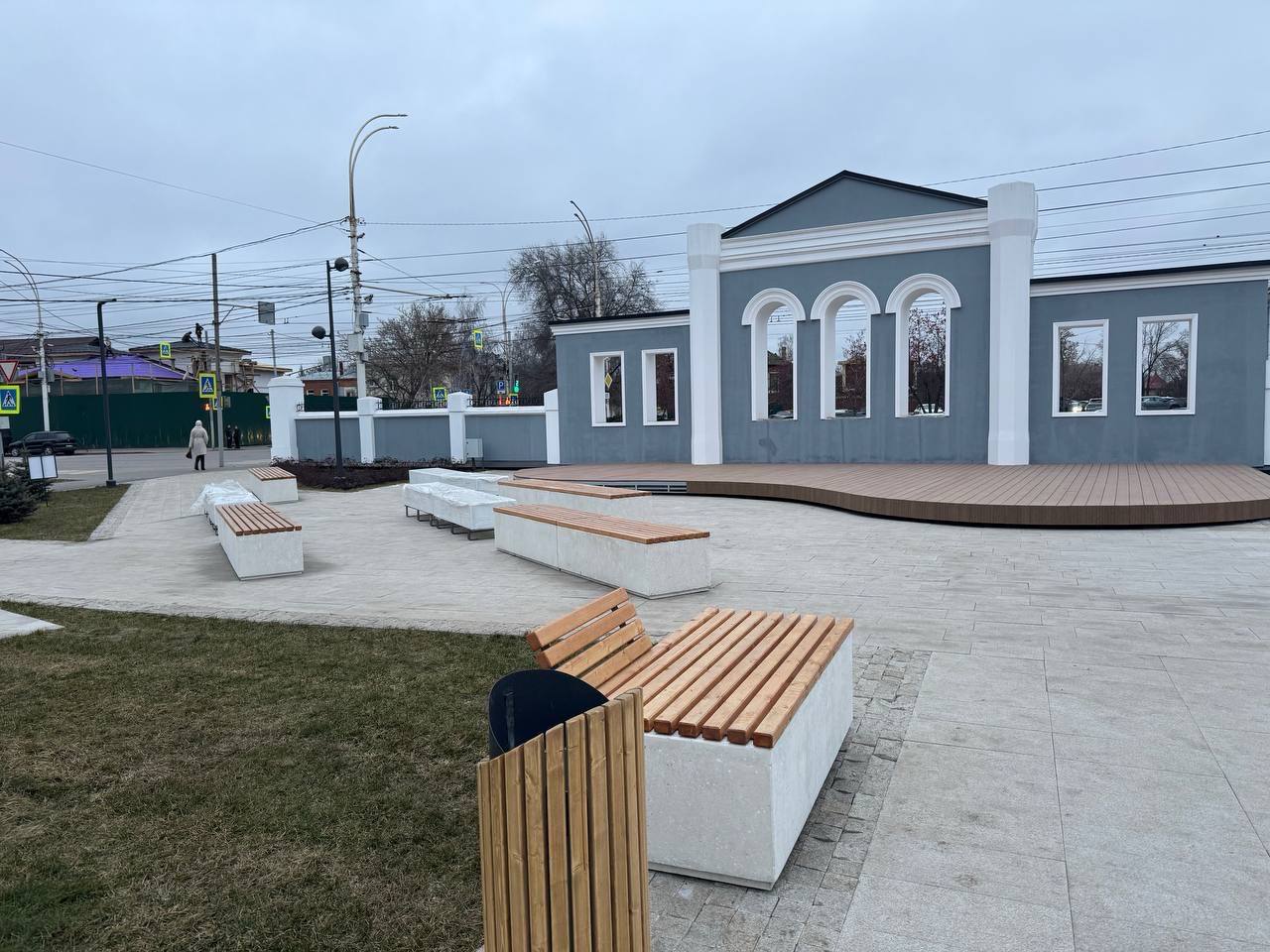 Максим Косенков: Новое общественное пространство на пересечении Лермонтовской и Советской, получившее название сквер «Гармония», благоустроено Максим Косенков: Новое общественное пространство на пересечении Лермонтовской и Советской, получившее название сквер «Гармония», благоустроено