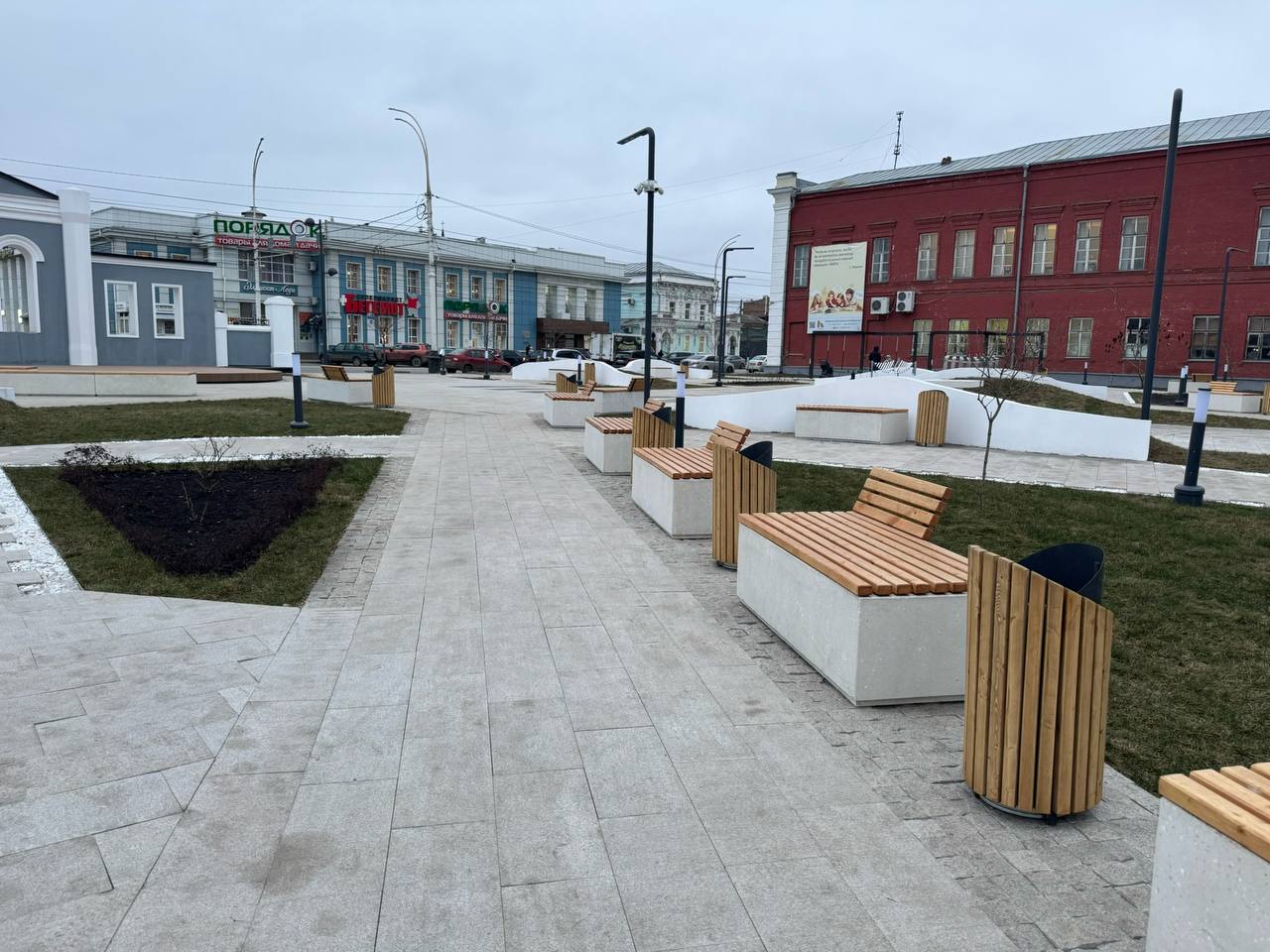 Максим Косенков: Новое общественное пространство на пересечении Лермонтовской и Советской, получившее название сквер «Гармония», благоустроено Максим Косенков: Новое общественное пространство на пересечении Лермонтовской и Советской, получившее название сквер «Гармония», благоустроено