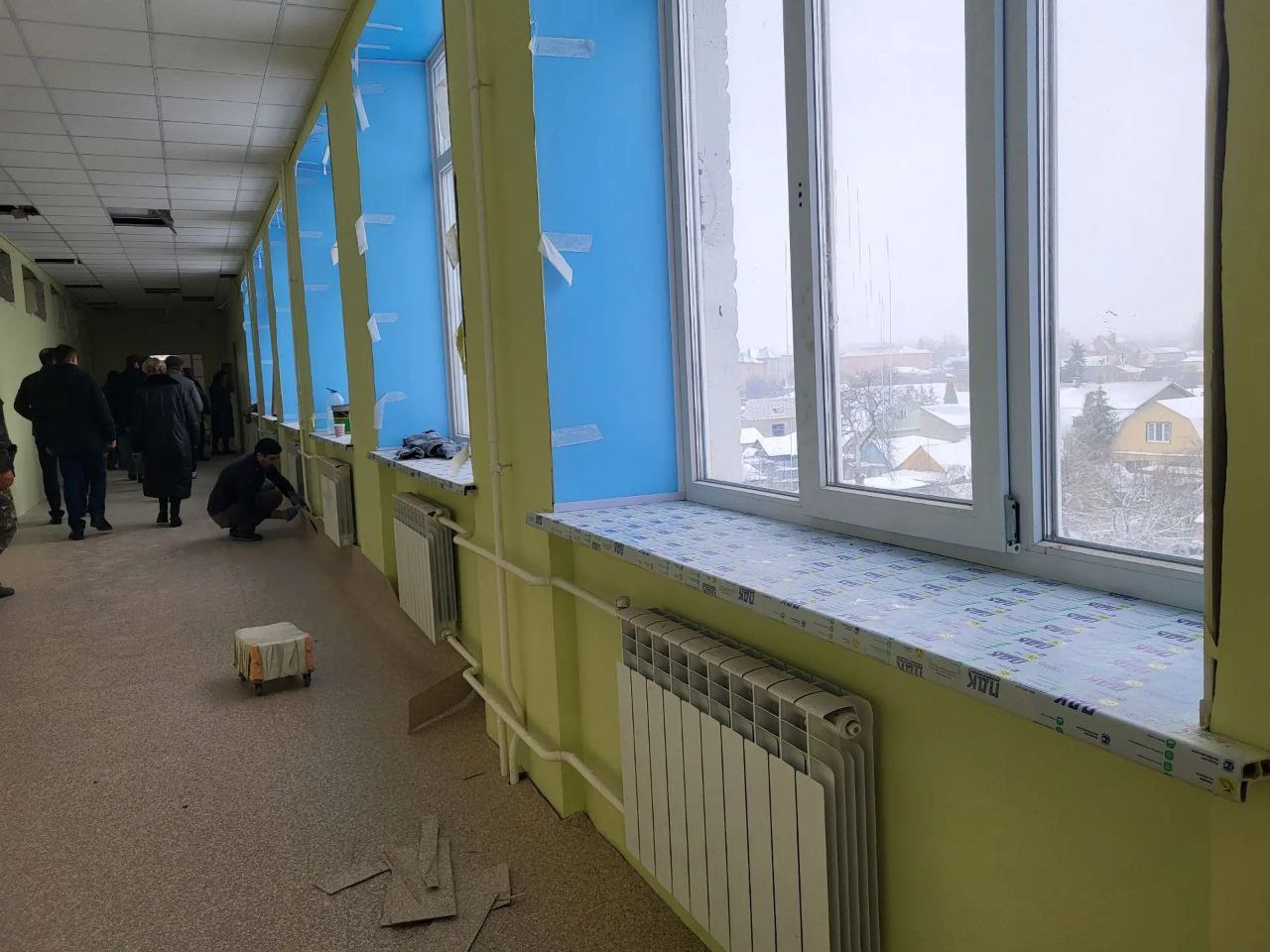 Капитальный ремонт в 21-м лицее выходит на финишную прямую