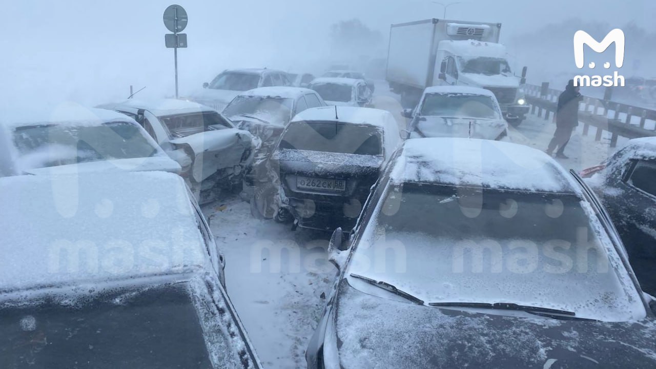 Самое массовое ДТП этой зимой случилось в Пензенской области — около 25 машин столкнулось на трассе Пенза – Тамбов из-за снежного коллапса Самое массовое ДТП этой зимой случилось в Пензенской области — около 25 машин столкнулось на трассе Пенза – Тамбов из-за снежного коллапса
