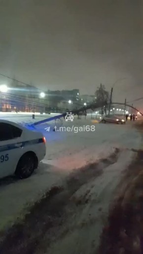 Авария на Рылеева в Тамбова