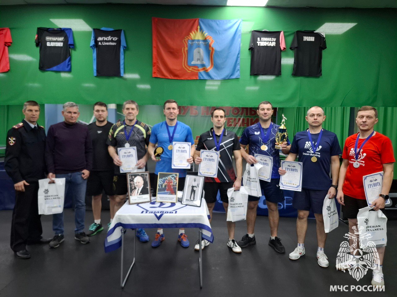 В Тaмбове прошли соревнования по настольному теннису среди силовых структур региона В Тaмбове прошли соревнования по настольному теннису среди силовых структур региона