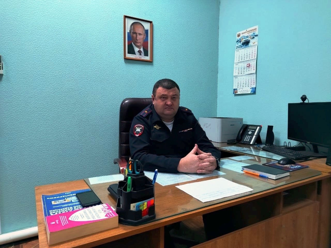 Обращение начальника Госавтоинспекции "МОМВД Моршанский"