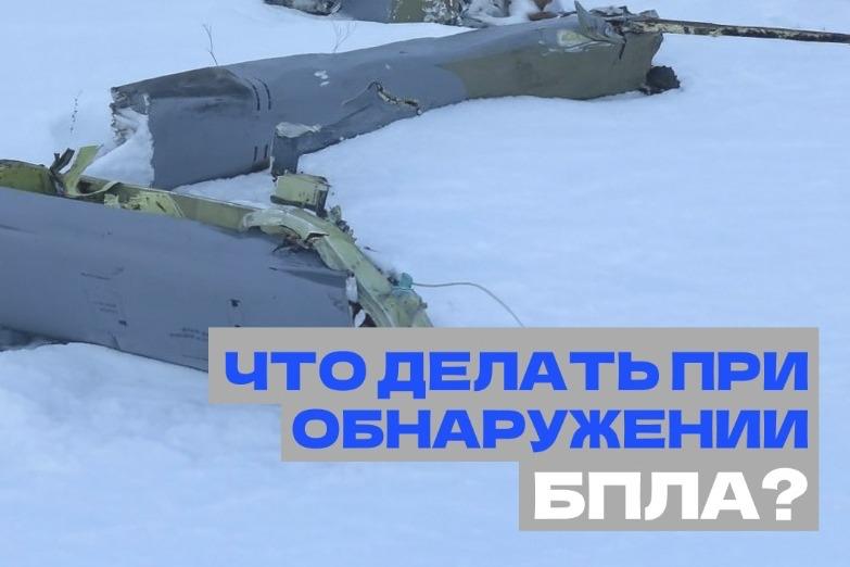 Тамбовчанам рассказали, что делать при обнаружении обломков БПЛА