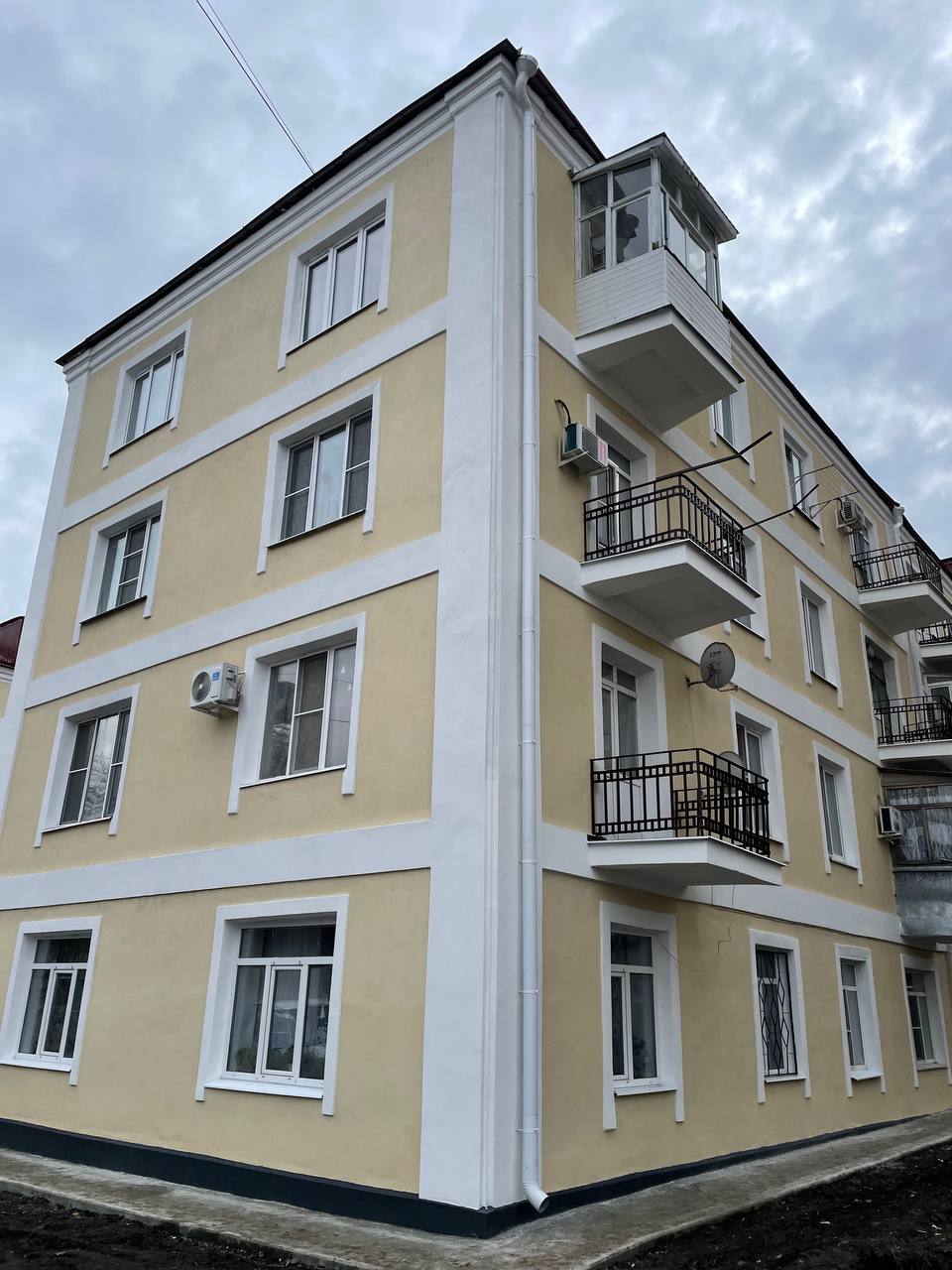 В Тамбове на улице Коммунальной обновили фасад двум домам В Тамбове на улице Коммунальной обновили фасад двум домам