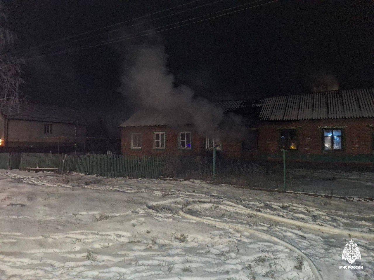 Мужчина погиб при пожаре в селе Новоархангельское Первомайского округа