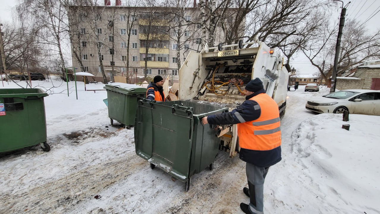 Тамбовчанам напомнили правила обращения с коммунальными отходами в новогодние праздники