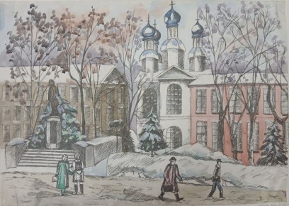 В дни новогодних каникул предлагаем вам полюбоваться зимними видами Тамбова в творческих работах учащихся детской художественной школы №1. Узнали улицы и конкретные места родного города? Делитесь в комментариях!