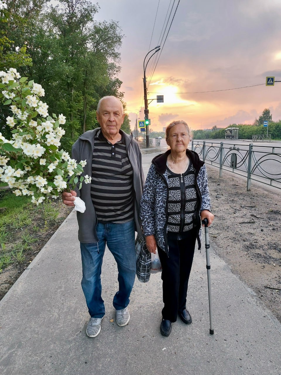 Супруги Растяпины из Тамбова в Новый год отметили бриллиантовую свадьбу