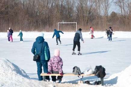 В Тамбове открыли большие уличные катки на стадионе «Спартак» и в парке Дружбы