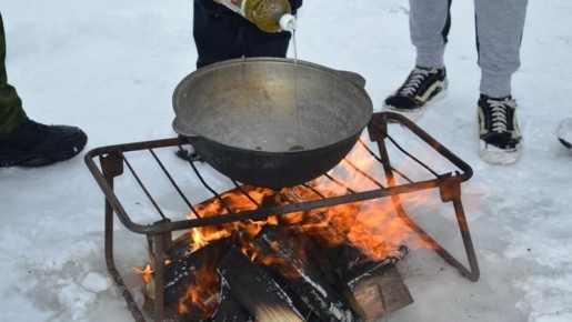 В Тамбовской области школьники пройдут зимний маршрут с ночёвкой в палатках