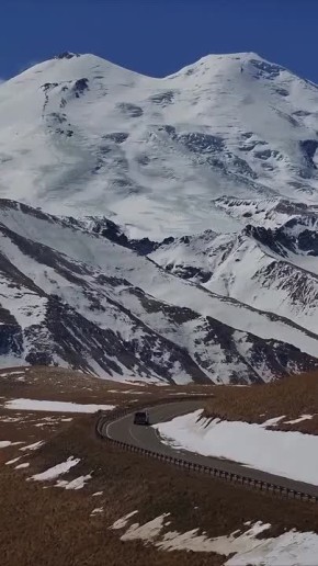 Вместо вечерней медитации. Зимняя дорога на Джилы-Су в Кабардино-Балкарии впечатляет и завораживает