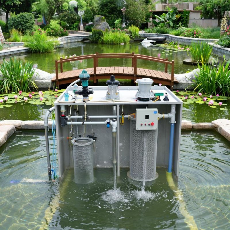 Тайны прозрачной воды: как фильтрация восстанавливает искусственные водоемы