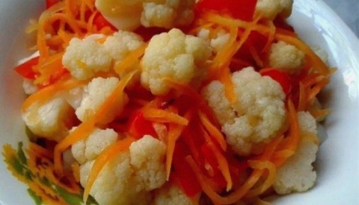 Цветная капуста по-корейски на зиму — рецепты для домашнего наслаждения