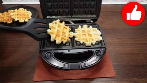 Нежные венские вафли с орехами: идеальное угощение к чаю