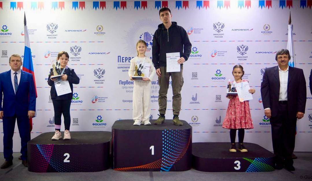 Ход королевы: тамбовчанка Таисия Агапова возглавила пьедестал первенства России, открывая путь к мировым шахматным вершинам