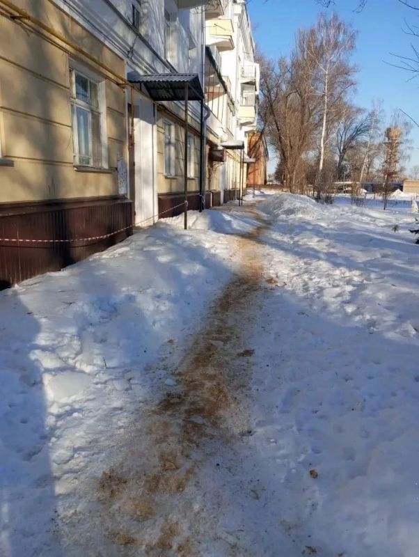 В Тамбове усилили противогололёдную обработку улиц