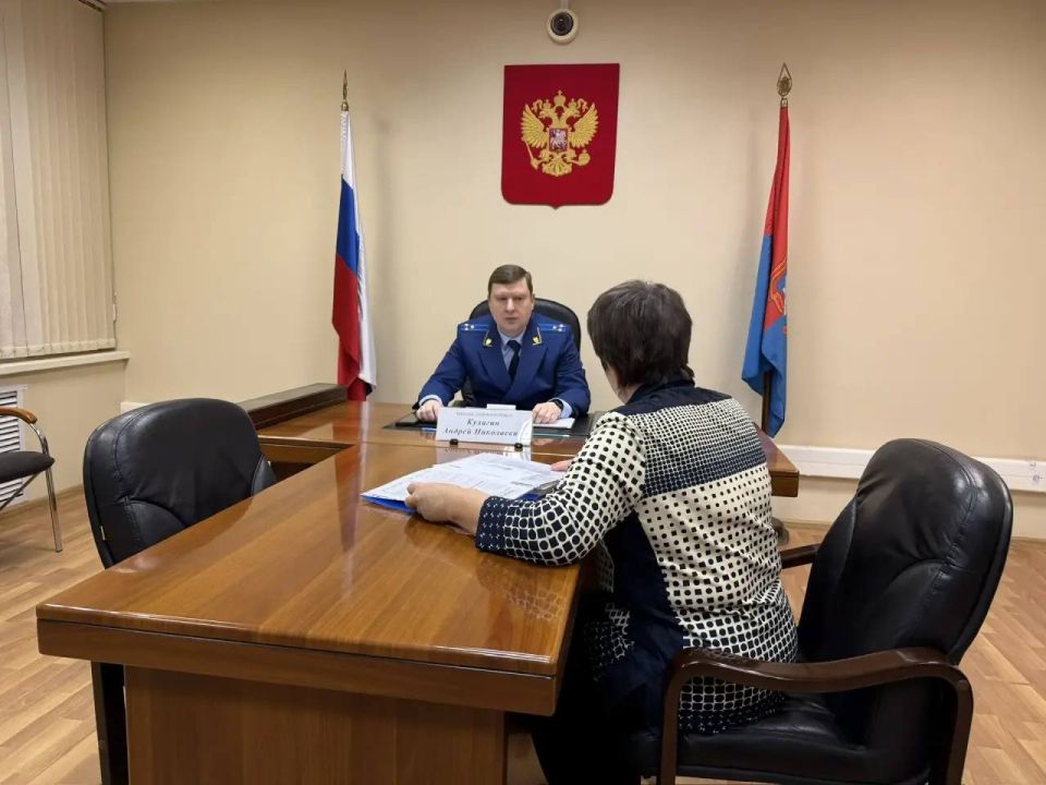 Прокурор Тамбовской области Андрей Кулагин провел личный прием граждан в региональной Приемной Президента Российской Федерации
