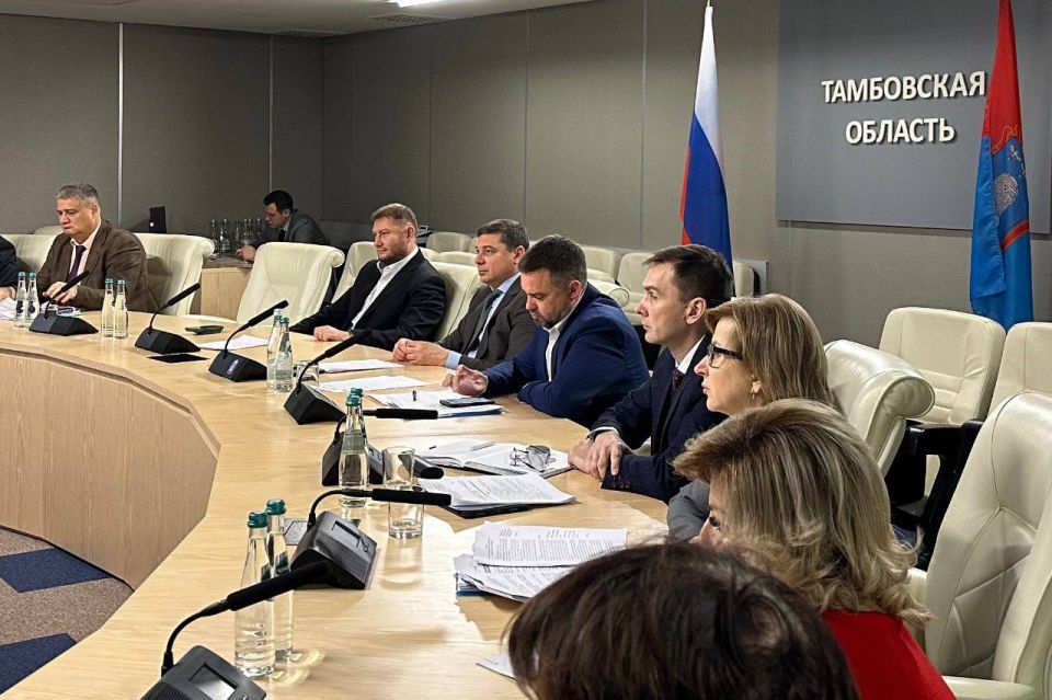 19 февраля глава Тамбовской области Евгений Первышов принял участие в заседании президиума Правительственной комиссии по региональному развитию в РФ под председательством вице-премьера Марата Хуснуллина