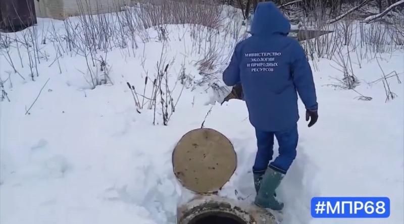 В Притамбовье понизили уровень воды на реке Большая Липовица перед паводком