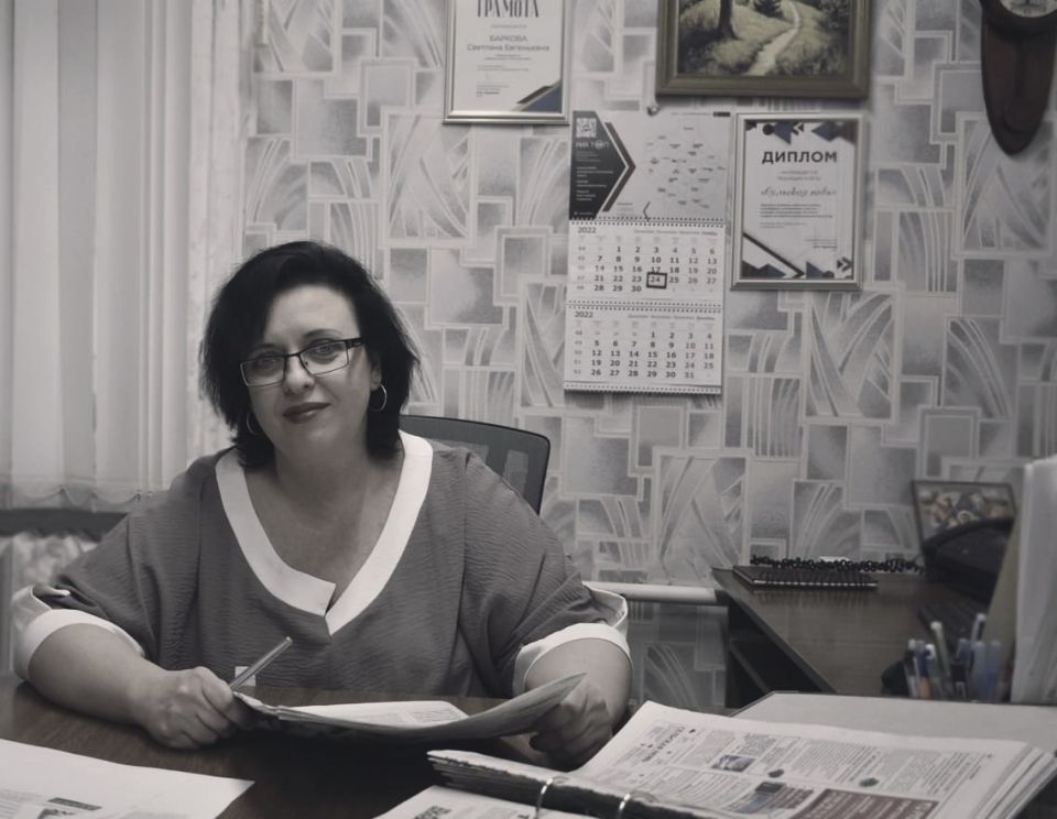 Ушла из жизни главный редактор знаменской газеты «Сельская новь»: ей было 50 лет