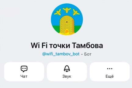 В Тамбовской области запустили чат-бот для поиска бесплатного Wi-Fi