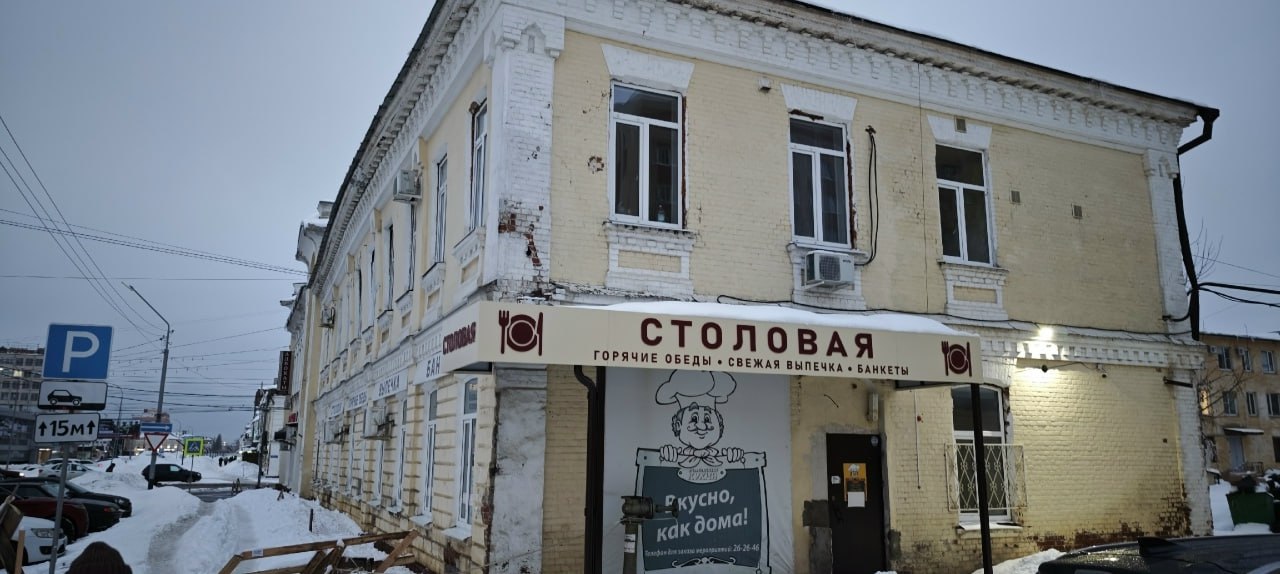 В Тамбове в старинном здании на Коммунальной деформировалась несущая стена