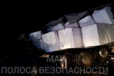 В Первомайском округе два человека погибли в массовом столкновении грузовиков