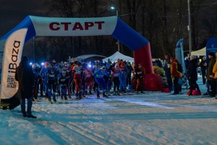В Тамбове в парке «Дружба» прошла «Ночная лыжная гонка – 2026»