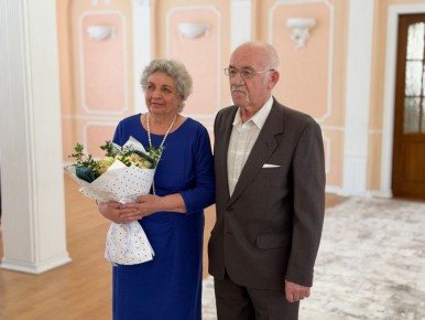 В Рассказове чествовали изумрудных юбиляров